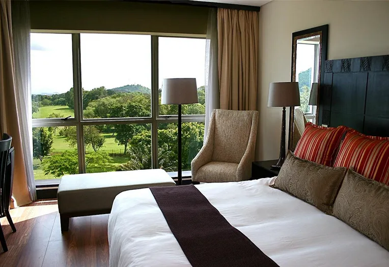 Mount Meru Hotel lounge space